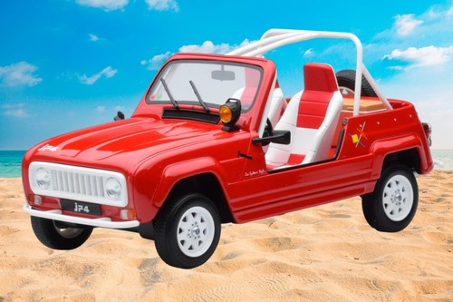 Renault jp4 red - renault, 4l